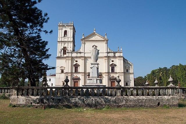 La cathédrale Sainte Catherine à Old Goa