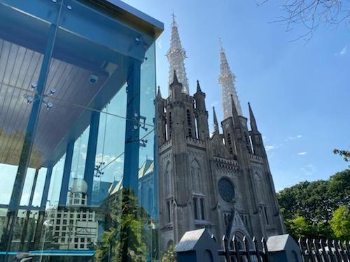 cathedrale tunnel jakarta