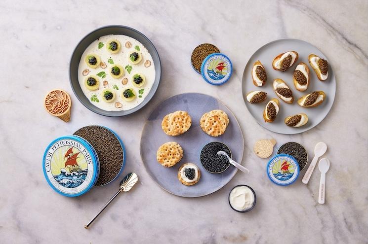 Le caviar Petrossian (Crédit Petrossian)