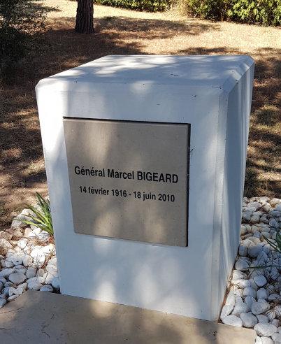 Cendres du général Marcel Bigeard