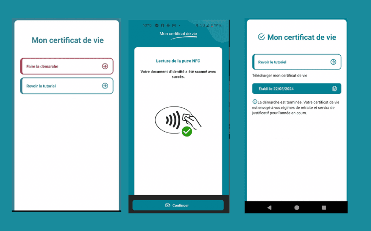 le certificat de vie en application pour les expatriés retraités 