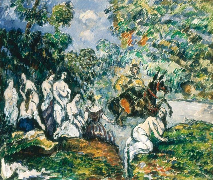 un tableau de cezanne