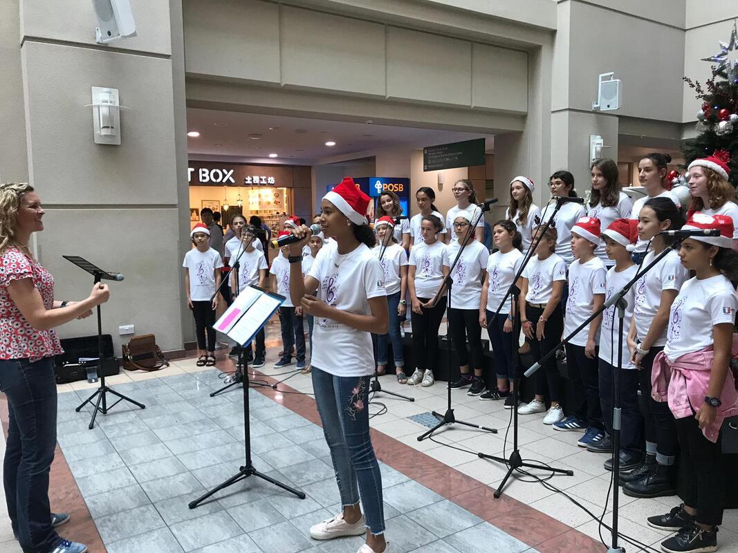 julie demange chorale LFS IFS Singapour atelier musique