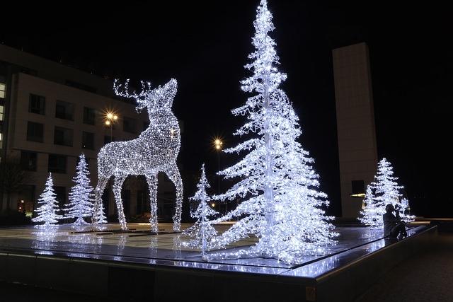 Des décorations de Noël