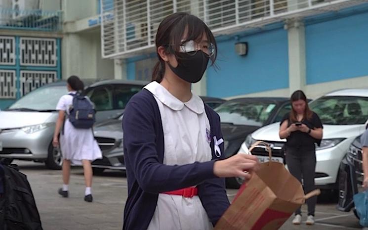 Grève étudiants Hong Kong