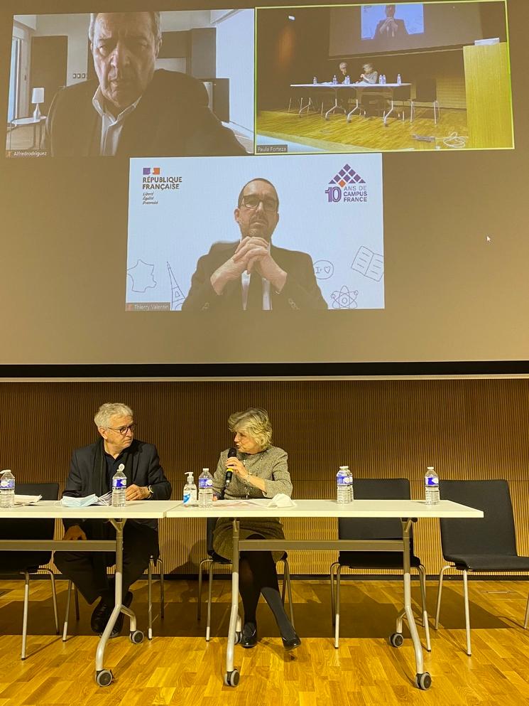 table ronde animée par Florence Pinot de Villechenon