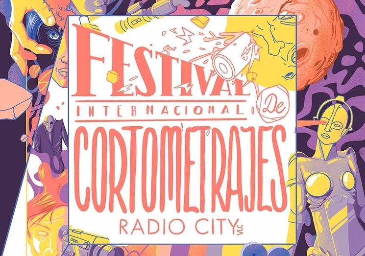 Affiche du festival de courts métrages internationaux de Radio City