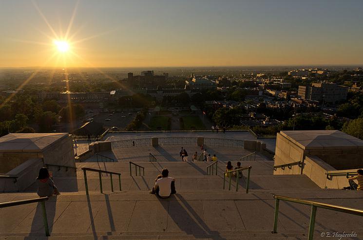 Coucher de soleil Oratoire Saint Joseph