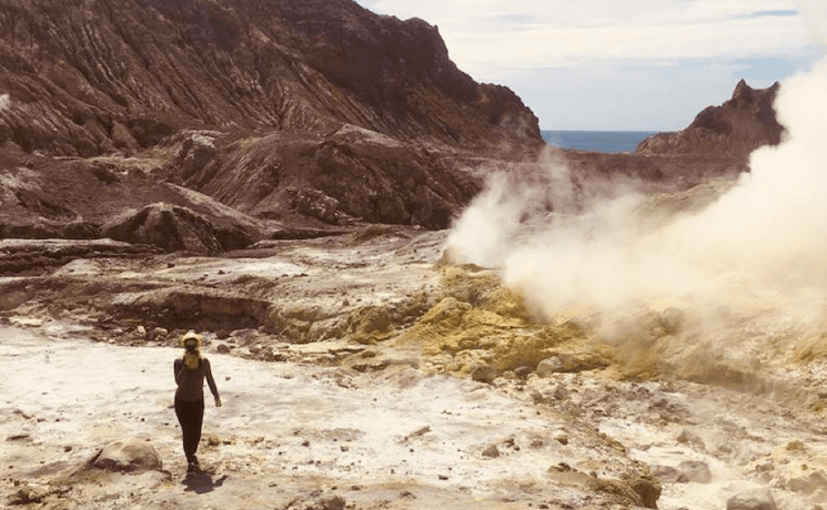 Le cratère de White Island