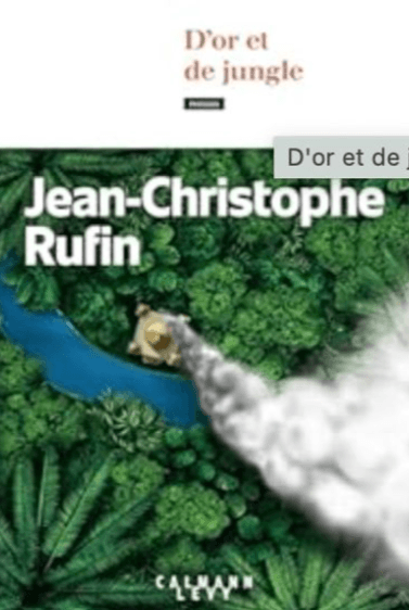 couverture du livre "d'or et de jungle"