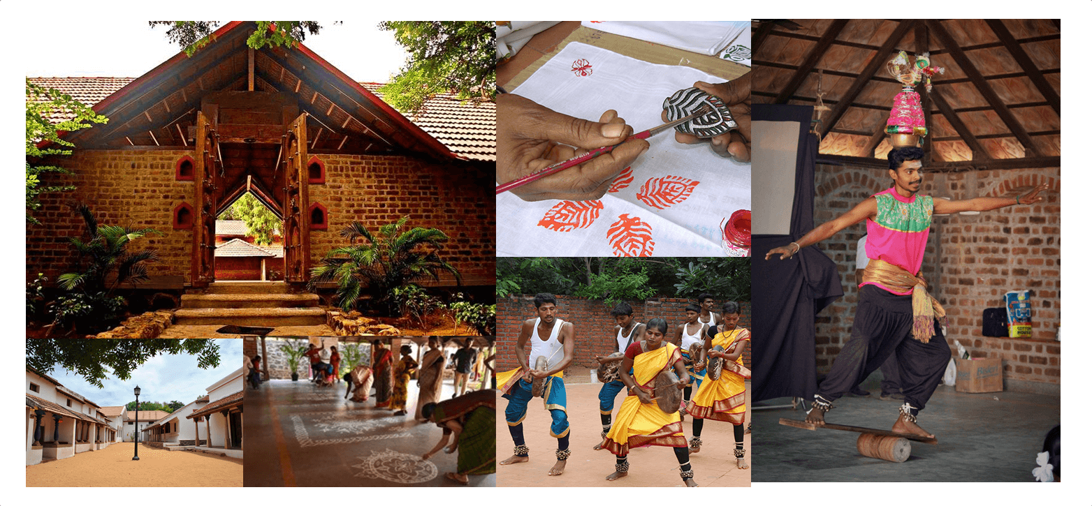 dakshinachitra dance culture inde chennai