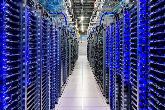 Un data center de google