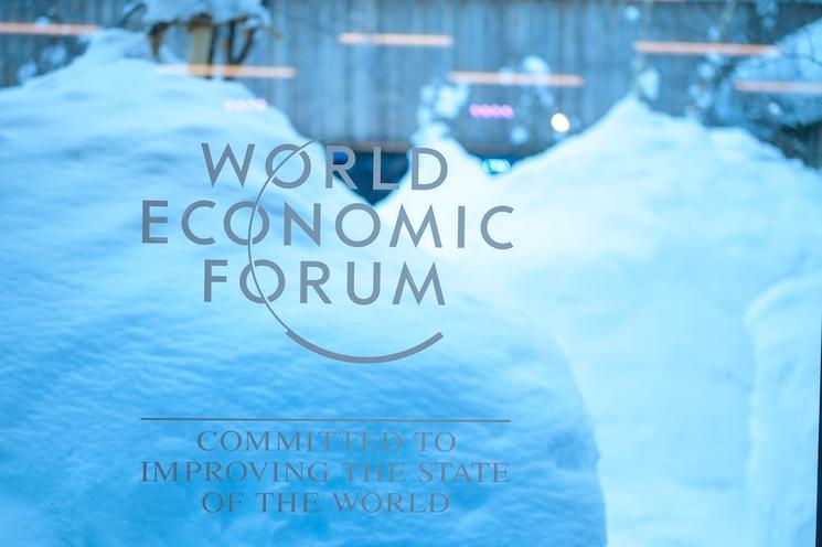 le forum économique mondial se tient à Davos en janvier 2024