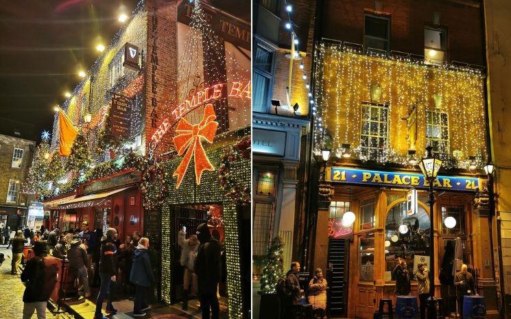 décos de Noel à Dublin