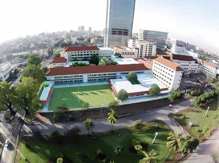 lycée descartes vue aerienne