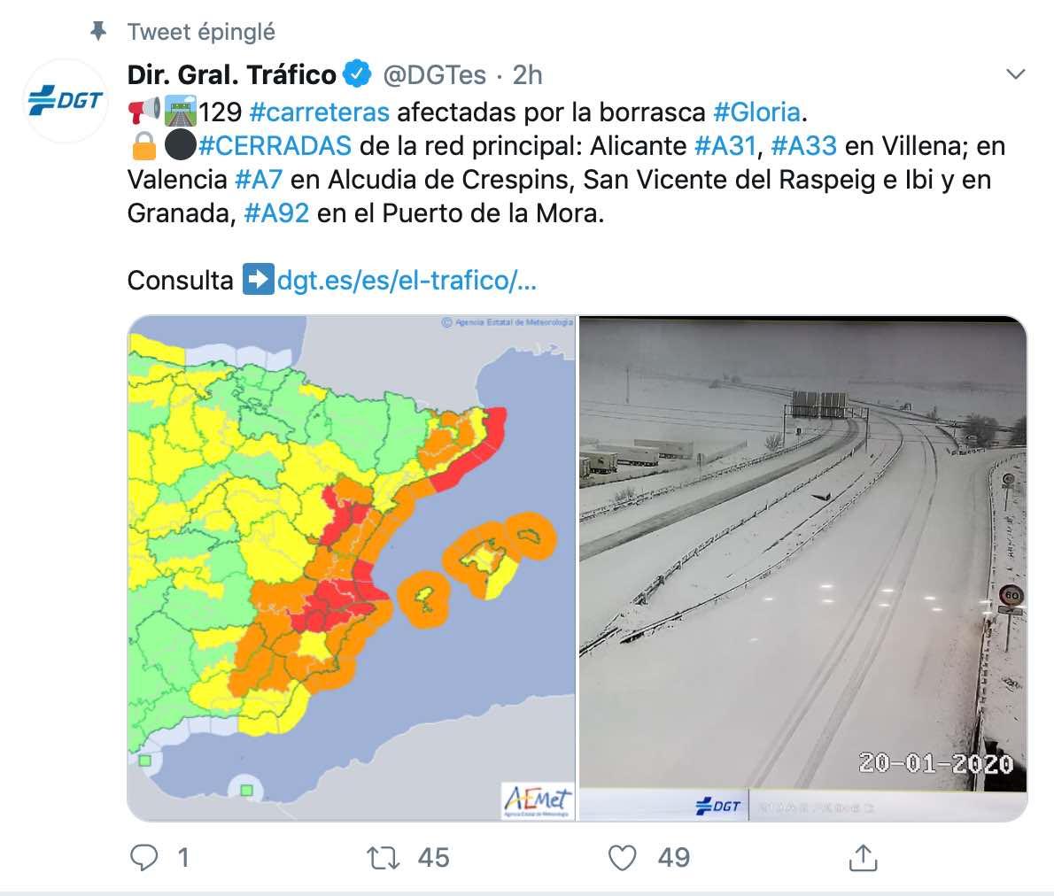 Trafic Gloria Valencia