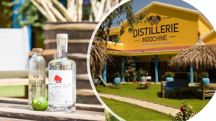 La distillerie Indochine au Vietnam en 2020