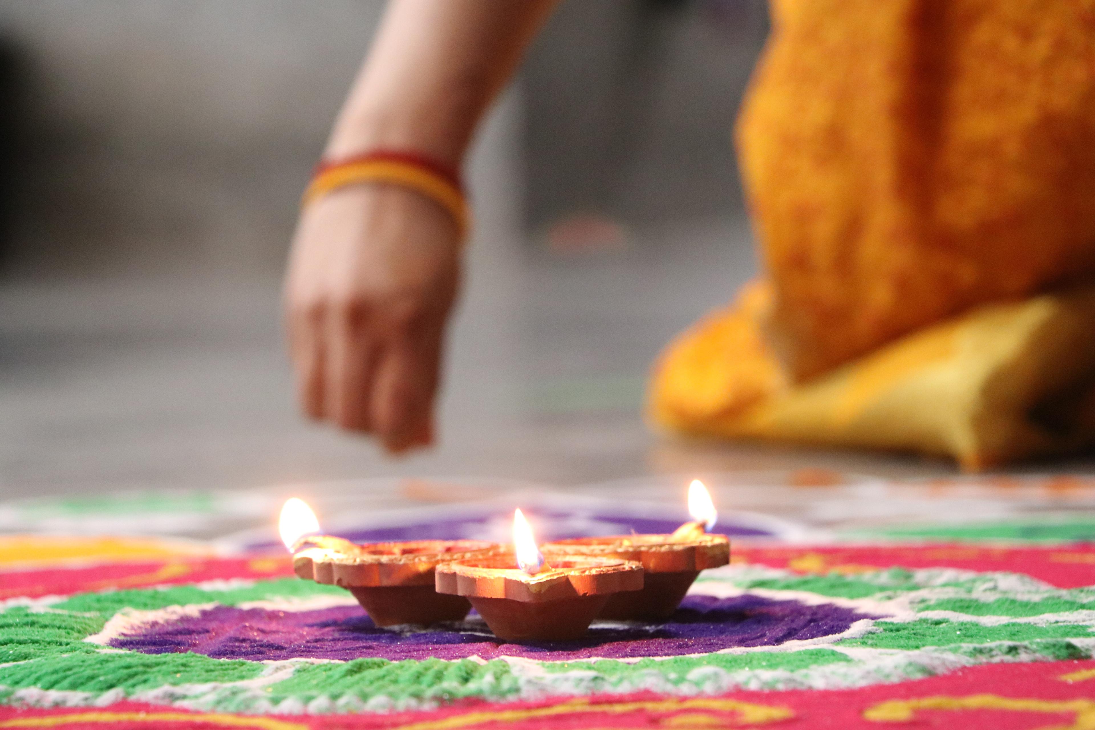 deepavali kolam diwali india inde festival