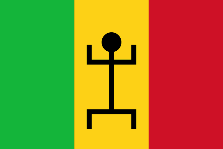 Drapeau de la Fédération du Mali 