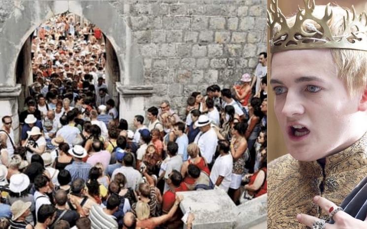 dubrovnik terre de game of thrones