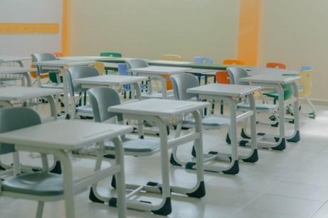 salle de classe à Meknes, au Maroc 