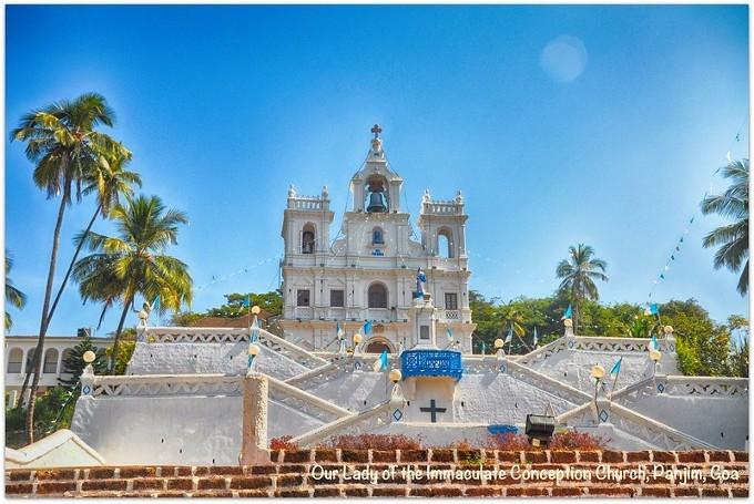 L'église Immaculée Conception de Panjim à Goa