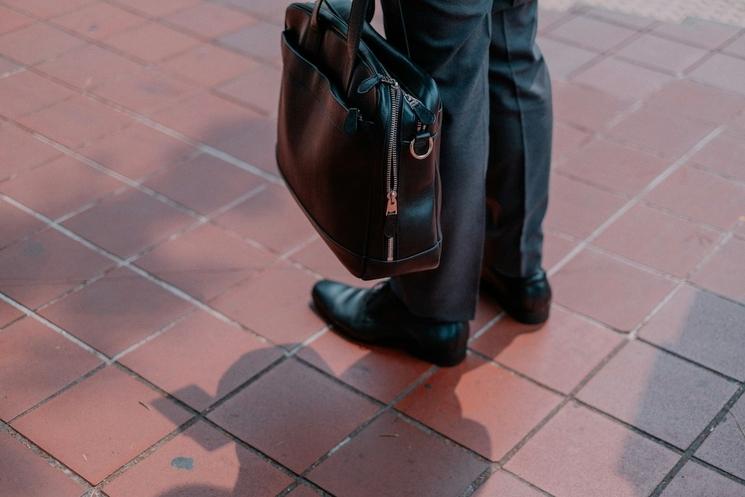 un homme d'affaires à Singapour 