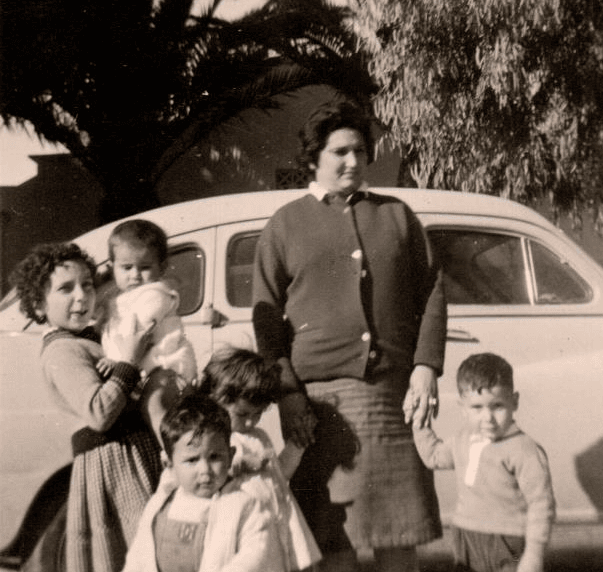 Photo d'enfance de Marie-Jeanne, dans le premier épisode du podcast 