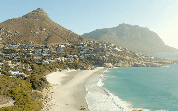 La ville du Cap, en Afrique du Sud