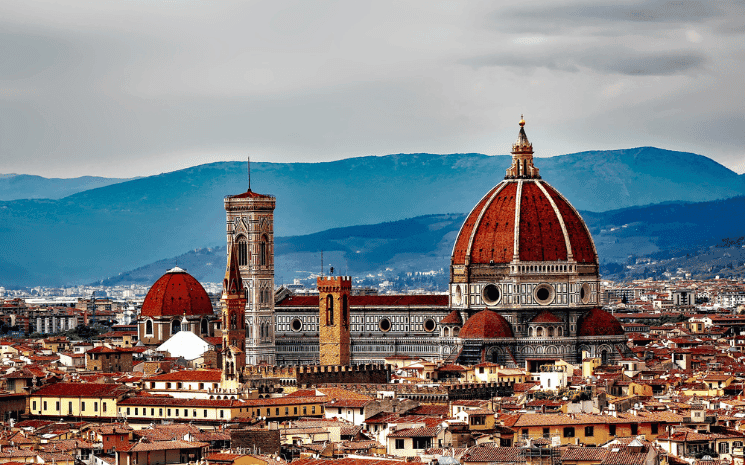 La ville de Florence, en Italie