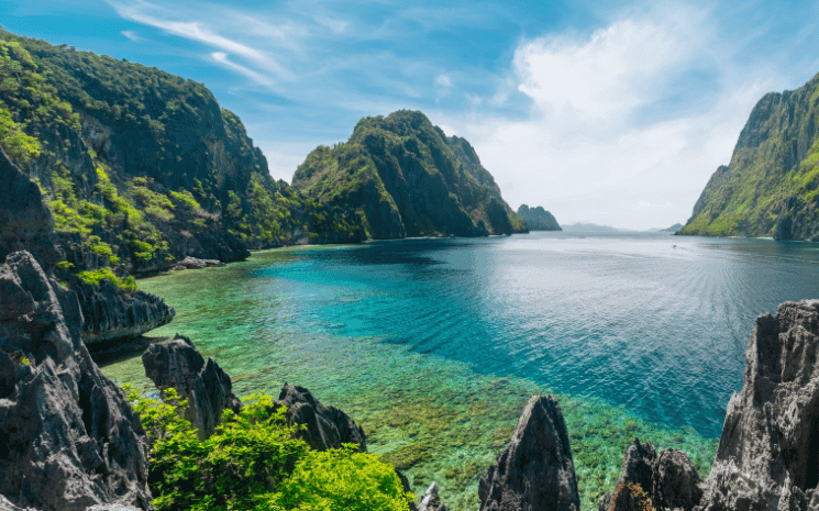 La municipalité d'El Nido, aux Philippines. 