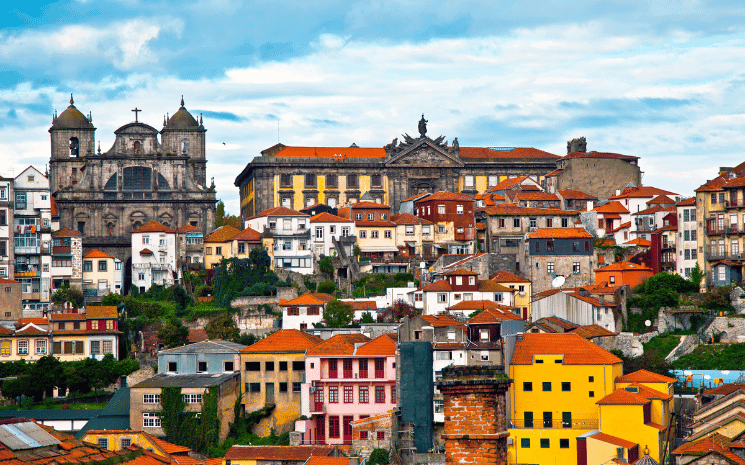 La ville de Porto, au Portugal.