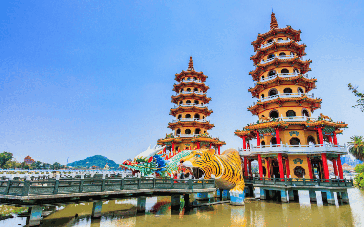 La ville de Kaohsiung, à Taiwan.