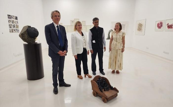 Exposition pour l'inauguration de l'AF Chennai