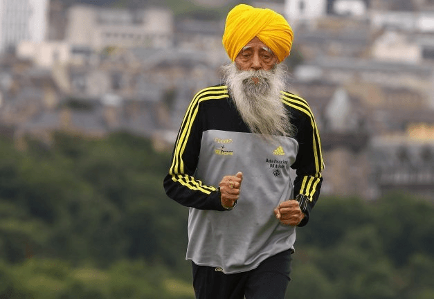 fauja singh india inde sport marathon record