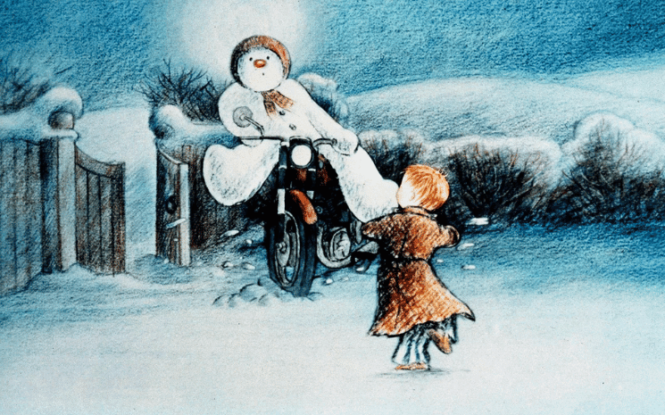 affiche the snowman