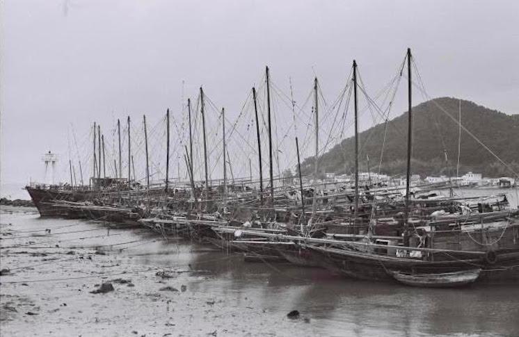 Flotte de pêche à Tai O en 1930 @gwulo