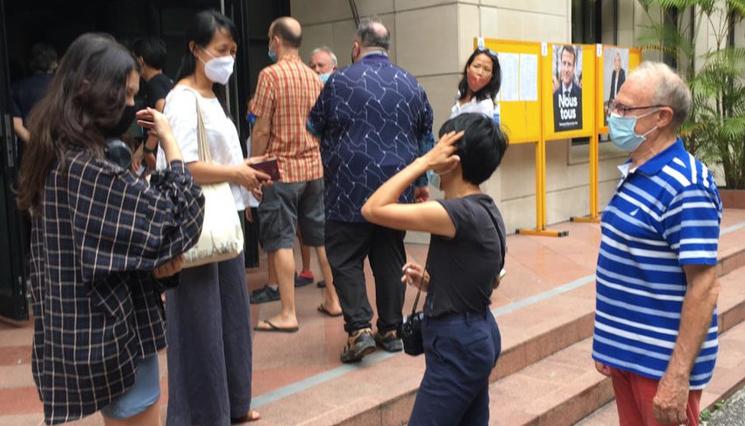  Les français se sont mobilisés pour aller voter à Hô Chi Minh-Ville et à Hanoï