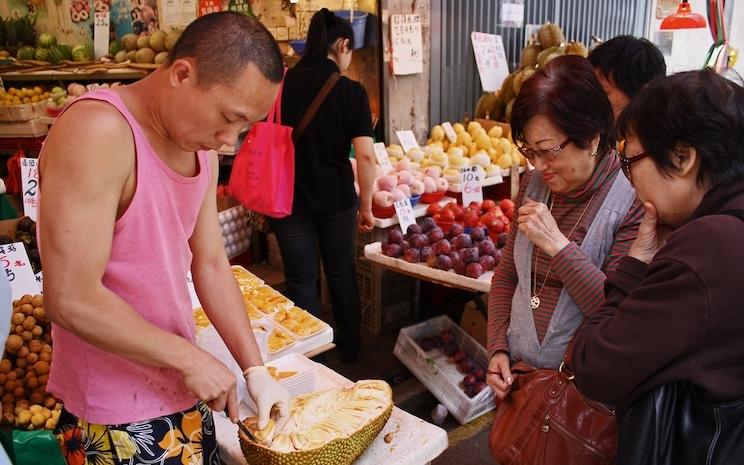 wet market wan chai