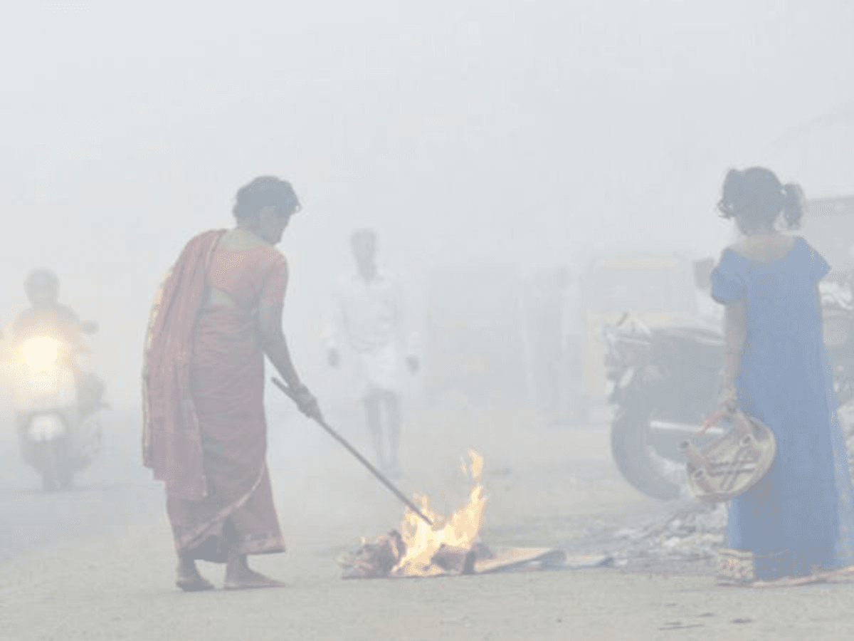 smoke fumée pongal tamil nadu 