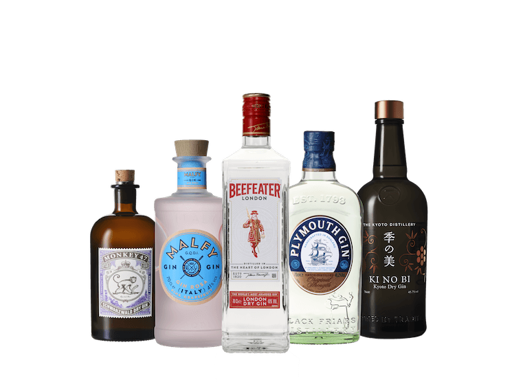 La gamme gins Pernod Ricard 