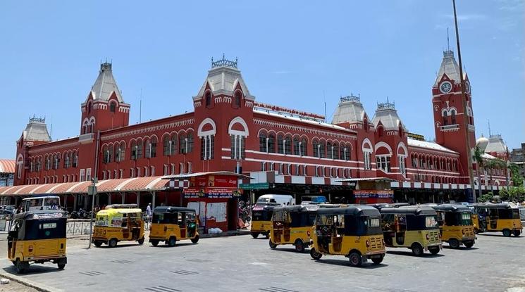 Gare de Chennai. Photo : Fabienne