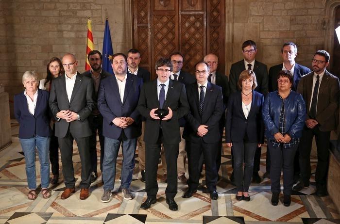 gouvernement regional catalan en 2017