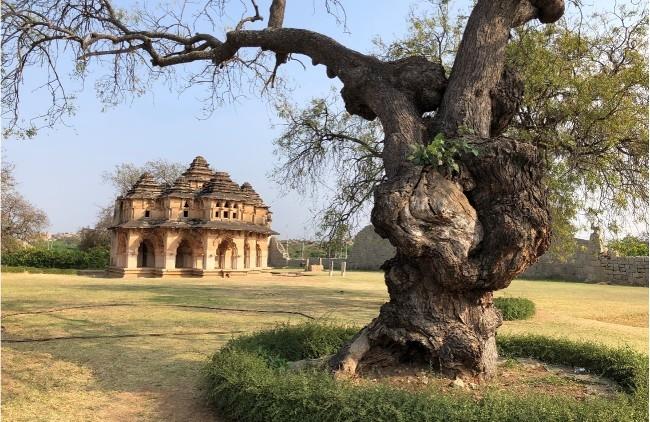 Palais de la reine à Hampi