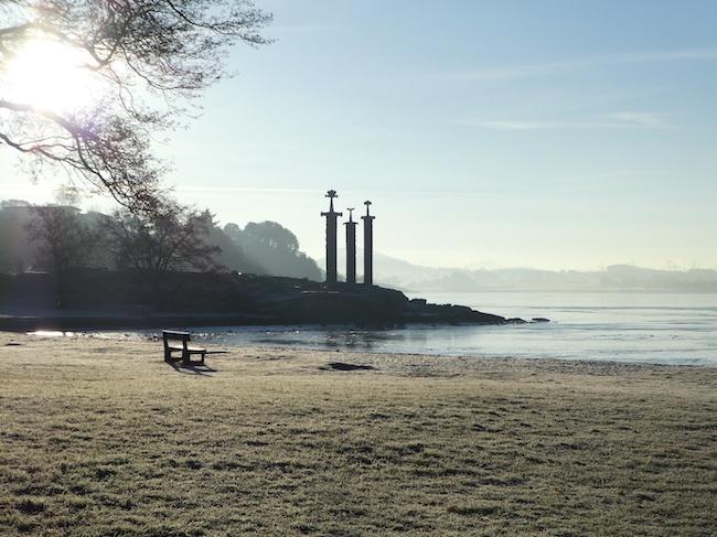 Stavanger monument les 3 épées 