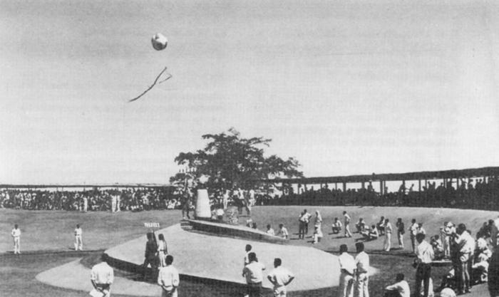 Inauguration d'Auroville en 1968