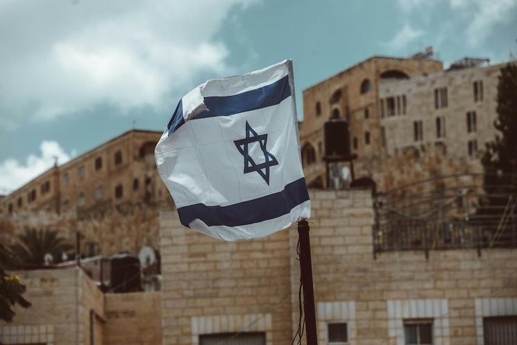 le drapeau d'Israël 