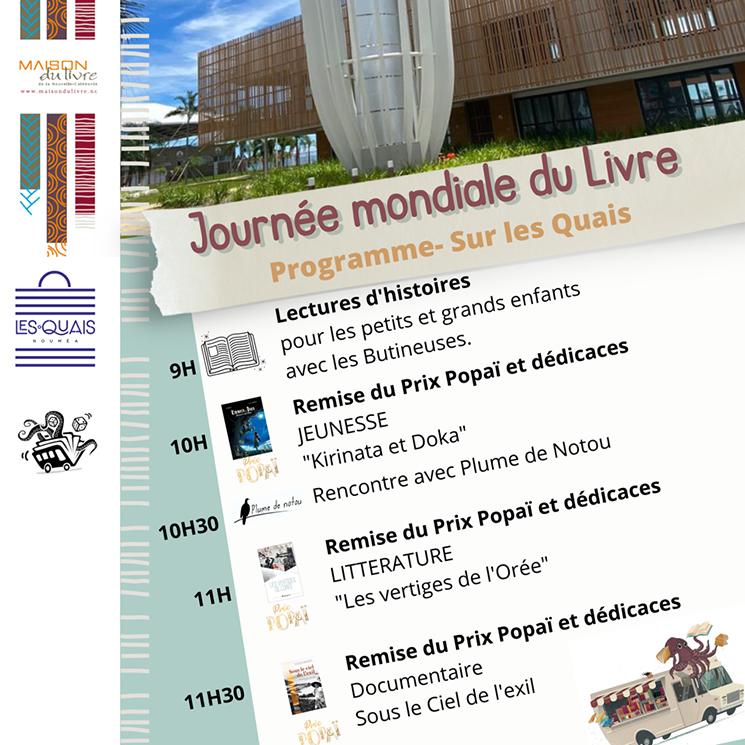 journée du livre noumea sur les quais 