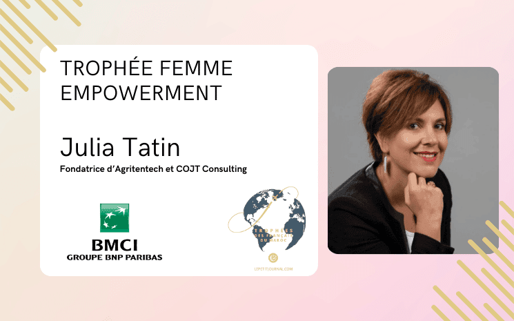 Julia Tatin, Agadir, fondatrice d’Agritentech et COJT Consulting