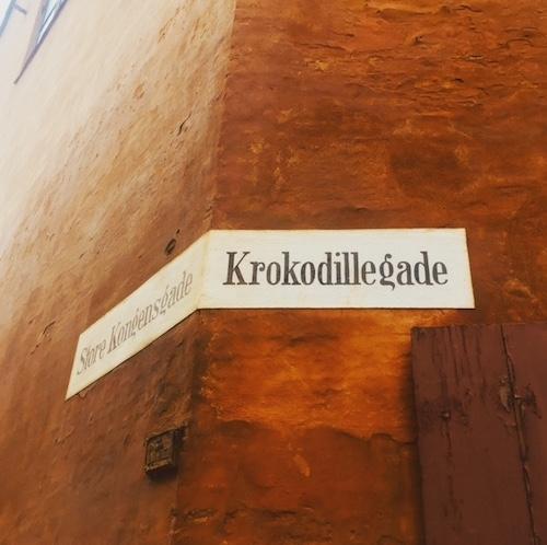 Krokodillegade à Copenhague 